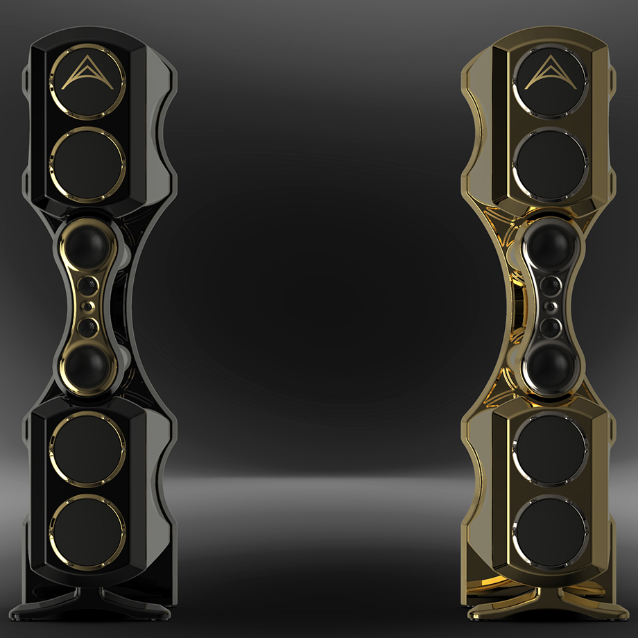 Fusion black chrome and gold